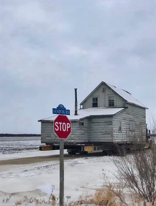 Fagriskogur on Sandvik Road Moving Fagriskogur 4